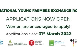 Call for applications for the international young farmers’ exchange program – 6th Cohort April 2023